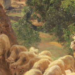 A shepherd boy with his sheep at Cività d'Antino by Joakim Skovgaard - 1_67673041b7c995d950163fe9