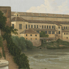 A View across the Tiber from Trastevere towards Castel S. Angelo by C.W. Eckersberg - 1_6767306db7c995d950163ff0