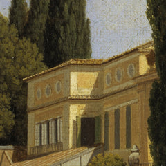 View of the Gardens of the Villa Albani. Rome by C.W. Eckersberg - 1_67673094b7c995d950163ffc