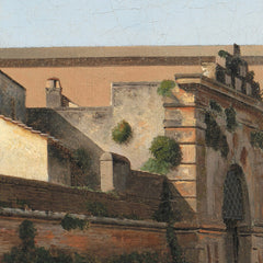 Porta Angelica and Part of the Vatican by C.W. Eckersberg - 1_6767309cb7c995d950163fff