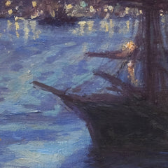 Ships at Anchor. Winter by Eugen,Duke of Närke - 1_676730cbb7c995d950164006