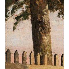 The Garden Gate of the Artist's Home at Blegdammen by Christen Købke - 1_67673c36b7c995d950164036