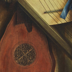 Board Partition with Musical Instruments. Trompe l'oeil by Franciscus Gijsbrechts - 1_67673faeb7c995d9501640a7