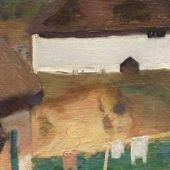 Houses Alongside a Road in Morsø, Jutland by Fridolin Johansen - 1_67674a5eb7c995d950164142