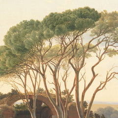 A View from Hadrian's Villa, Tivoli by Fritz Petzholdt - 1_67674bddb7c995d95016416d