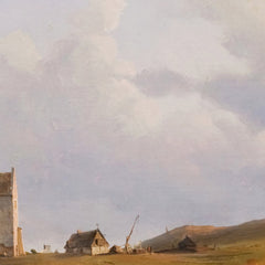 Shipwreck after a Storm off the West Coast of Jutland near Ferring Church by C.F. Sørensen - 1_67674d09b7c995d9501641a0