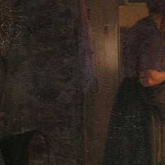 Two kids in a farmhouse kitchen by Frederik Vermehren - 1_67674d0db7c995d9501641a1