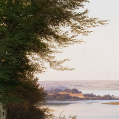 View of the Hill at Skanderborg Castle, Jutland, and the Memorial to frederik VI by Andreas Juuel - 1_67674e7bb7c995d9501641d2