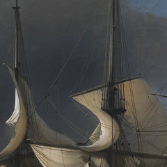 Seascape with Dutch Men-of-War and Fishing Boats by Ludolf Bakhuizen - 1_6767526fb7c995d950164264