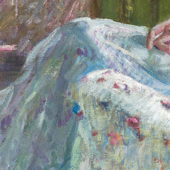 Afternoon - Yellow Room by Frederick C. Frieseke - 1_676ee0cde83ae7ff01b299f3