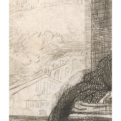 Self-portrait etching at a window by Rembrandt van Rijn - 1_6845fcac489bc5bada5cf6f9