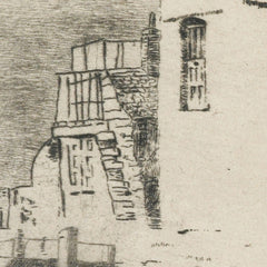 Buildings by the Thames at Chelsea by Walter Greaves - 1_6845fe80489bc5bada5cf70c