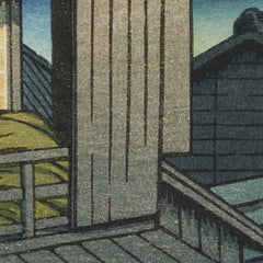 Cloudy day at Mizuki, Ibaraki Prefecture by Kawase Hasui - 1_6846025d489bc5bada5cf737