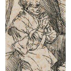 Christ at Emmaus: the larger plate. by Rembrandt van Rijn - 1_68460479489bc5bada5cf761