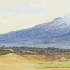 Mount Egmont and Pouakai, from New Plymouth by James Crowe Richmond - 1_68460ed9489bc5bada5cf7ce