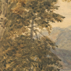 Landscape through trees by George Barret - 1_6846115d489bc5bada5cf7ed