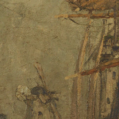 Brigantine going into Littlehampton Harbour by Nelson Dawson - 1_6846a39b1483fa5b35558fc6
