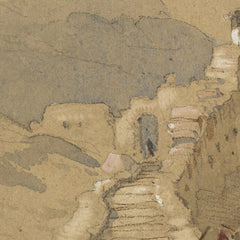 Italian mountain scene by John Ruskin - 1_6846a76e1483fa5b35558fd6