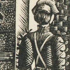 Maria and clown. by Eric Ravilious - 1_6846abe21483fa5b3555903c