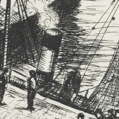 The balcony, Dieppe by Christopher Nevinson - 1_6846adf91483fa5b3555906d