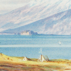 New Zealand Graphic and Descriptive. Lake Taupo by Charles Decimus Barraud - 1_6846b1eb1483fa5b355590cc