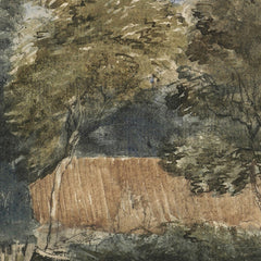 Landscape with trees and cottage by David Cox the Elder - 1_6846da7e1483fa5b3555917f