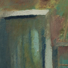Purbeck courtyard, early afternoon by Frances Hodgkins - 1_6846ddb11483fa5b355591b8