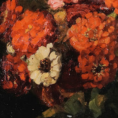 Zinnias by Dorothy Richmond - 1_6846e2961483fa5b35559237