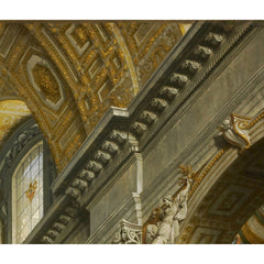 Interior of St. Peter’s, Rome by Giovanni Paolo Panini - 2_668730ba31d64838678de484