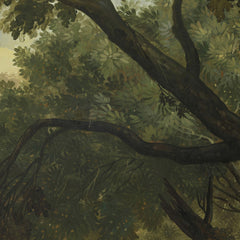 Arcadian Landscape, one of a series of ten murals in the garden room of the main floor of the Amsterdam house Herengracht 524 by Jurriaan Andriessen - 2_66fe46ed8213847b6f357ba4