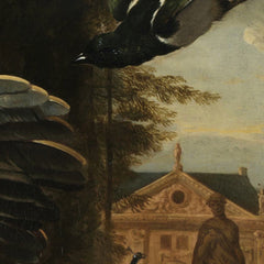 A Rooster and Turkey Fighting by Melchior de Hondecoeter - 2_671045d4762cab4eff78720d