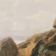 At the Riviera (Rocky Coast) by Alfred Zoff - 2_67437bc2faa684e1cf4ba63b