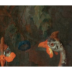 Guinea Fowl with Guinea Pigs by Philipp Ferdinand de Hamilton - 2_6744835dfaa684e1cf4ba74d