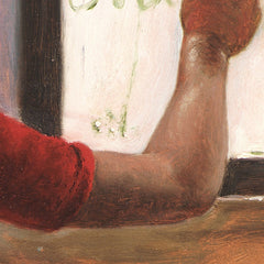 A Young Girl in Jutland Writing her Beloved's Name on a Misty Window by Christen Dalsgaard - 2_67672a9bb7c995d950163f5d