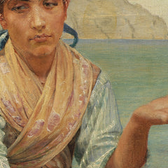Italian girls with tomatoes in baskets by Kristian Zahrtmann - 2_67674875b7c995d9501640f1