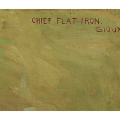 Chief Flat Iron, Sioux by Joseph H. Sharp - 2_676ede97e83ae7ff01b299b0