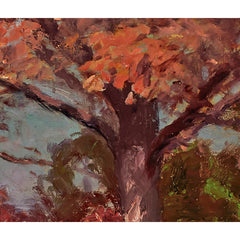 When the Oaks are Red (Brookville Landscape) by T.C. Steele - 2_676eea23e83ae7ff01b29aba