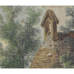 Old church among trees by A Blanchard - 2_6846b57d1483fa5b35559144