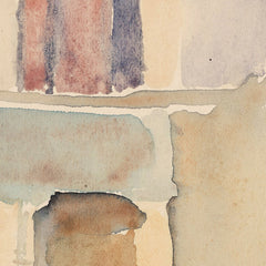 Watercolour sketch of a street scene by Gertrud Kauders - 2_6846dfd21483fa5b355591e1