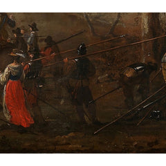 Battle Scene by Adam Frans van der Meulen - 3_66aeac9f1000f9bb7f31f4da