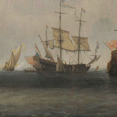 Captured English Ships after the Four Days’ Battle by Willem van de Velde the Younger - 3_66fe3acc8213847b6f357b72