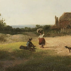 Landscape with Farmstead by Johannes Warnardus Bilders - 3_66fe7f718213847b6f357c04