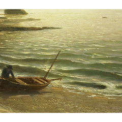 Seascape near the Coast by Willem Anthonie van Deventer - 3_66fe82cb8213847b6f357c1c