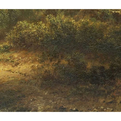 Distant View with a Village by Pieter Lodewijk Francisco Kluyver - 3_66fe837f8213847b6f357c21