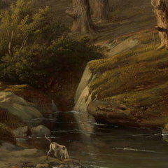 Evening mood with shepherd by Cornelis Lieste - 3_66fe85f58213847b6f357c39