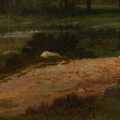 Landscape with Rider on White Horse by Jean Achille Benouville - 3_67104010762cab4eff7871da