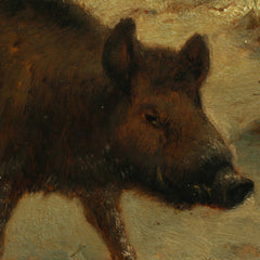 Wild Boars in the Snow by Rosa Bonheur - 3_6710481e762cab4eff787226