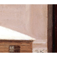 Copenhagen: Roofs Under the Snow by Peter-Severin Krøyer - 3_6716456f3d19ba02d720742c