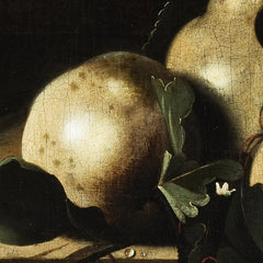 Basket of Peaches, with Quinces, and Plums by Louise Moillon - 3_67164f7879e456cb766b9066