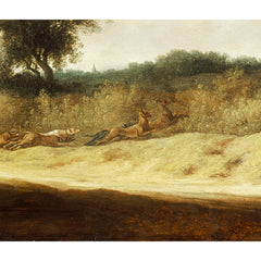 Landscape with Deer Hunters by Salomon Jacobsz van Ruysdael - 3_671652ed79e456cb766b9090
